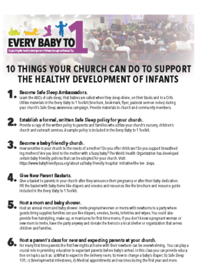 EBT1 10 Things Your Church Can Do FLYER